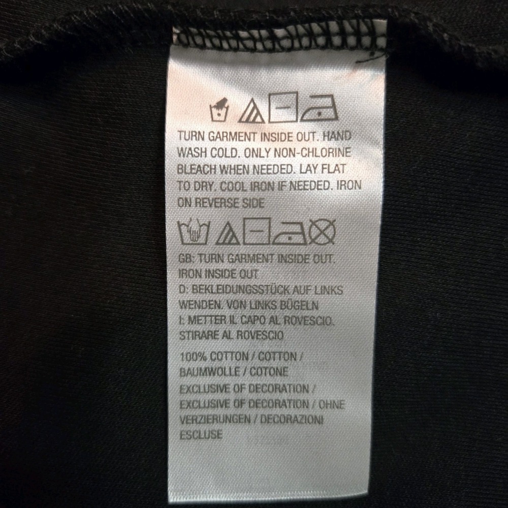 Quacker Factory All is Bright Holiday Bling 3/4 Sleeve T Shirt‎ Black Holiday XL - Picture 7 of 8